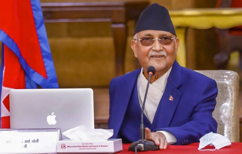 प्रचण्ड-नेपाललाई प्रधानमन्त्री ओलीले दिए यस्तो चुनौती