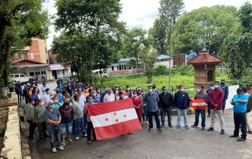 कांग्रेस ललितपुरद्वारा जिल्ला प्रशासन कार्यालयमार्फत प्रधानमन्त्रीलाई ज्ञापन–पत्र
