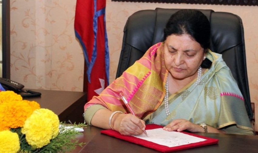 नेकपा विवादको असर : प्रधानमन्त्रीले ल्याए अध्यादेश, राष्ट्रपतिद्वारा जारी
