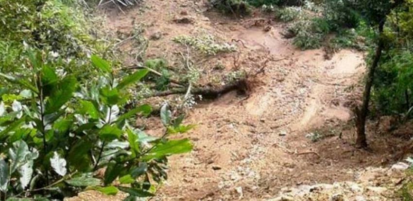 स्याङ्जामा पहिरोमा परेर एकै परिवारका ८ जना वेपत्ता, एकको मृत्यु