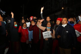 पौडेल पक्राउको विरोधमा काङ्ग्रेस सडकमा, नेताहरूले दिए यस्तो चेतावनी