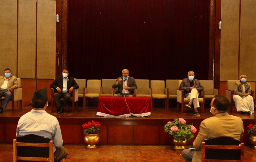 नेपाली काङ्ग्रेसले आज सातै प्रदेशमा अन्तरक्रिया गर्दै