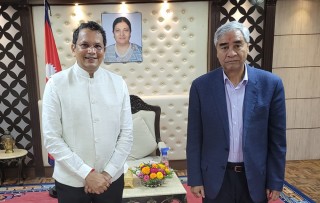 मोदीको सन्देशसहित चौथाइवालेले भेटे देउवालाई, ओली र प्रचण्डसंग पनि भेटवार्ता हुने