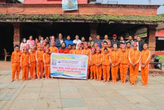 मन्दिरका ५० बटुकलाई मिलनले दिए जन्म दिनको 'सरप्राइज' उपहार