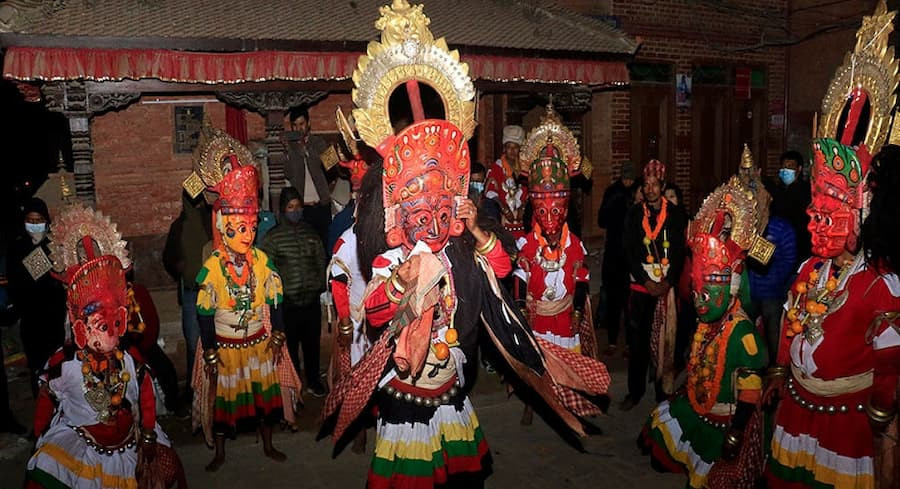 मध्यपुरथिमिमा नवदुर्गा नाच मनाइयो