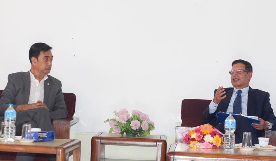 जलविद्युतमा साना लगानी र पर्यटक आर्कषित गर्न नवनियुक्त राजदूत शर्मालाई चेम्बरको आग्रह
