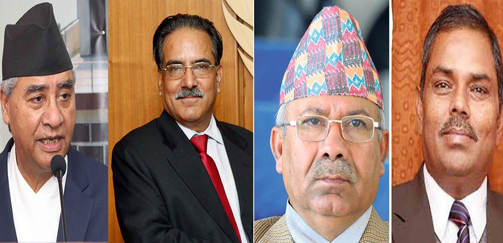 ठूला तीन दल खुम्चिदा नयाँ दुई दलको भयो उदय