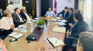 किसानलाई उन्नत जातको बिउ दिएर धानको उत्पादन तीन गुणा वृद्धि गर्न अर्थमन्त्रीको निर्देशन