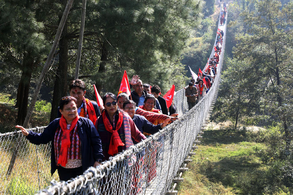 ललितपुर महानगरको वडा नं २६ र २७ मा मन्त्री भुसालको घरदैलो (फोटोफिचर सहित)