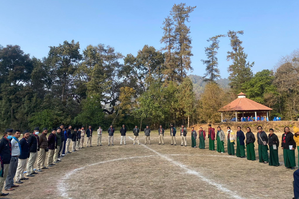 गोदावरीमा एडभान्स तथा उड्व्याज  स्काउट तालिम शुरु