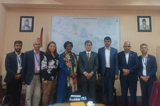 आयोगका उपाध्यक्ष र युनिसेफ नेपाल प्रतिनिधिबीच शिष्टाचार भेटवार्ता