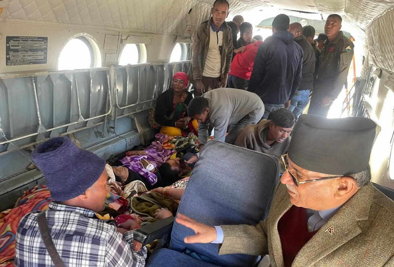सरकारले भूकम्पका घाइतेहरुको उपचार निःशुल्क गर्ने