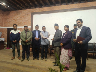 कीर्तिपुर नगर समितिले बुझायो ज्ञापनपत्र
