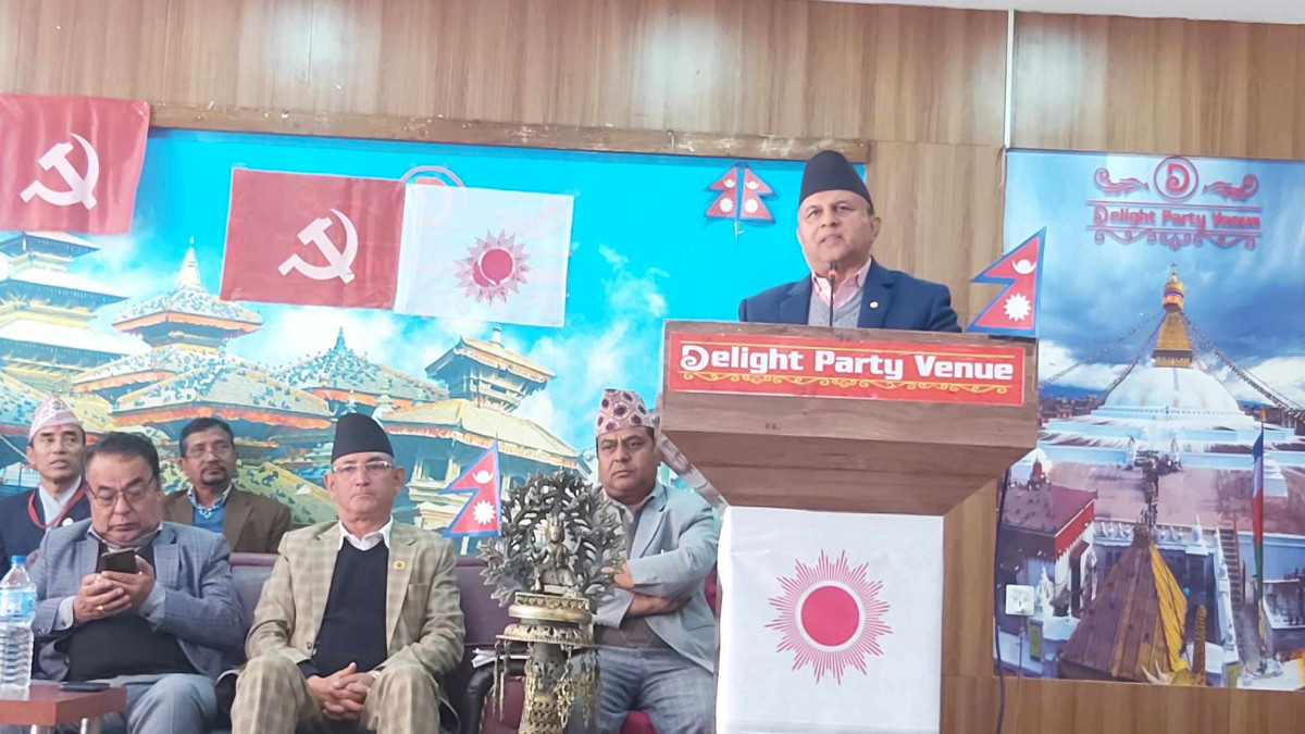 राजनीतिक अस्थिरता र अराजकता चुनौती बन्न पुगेको छ : महासचिव पोखरेल