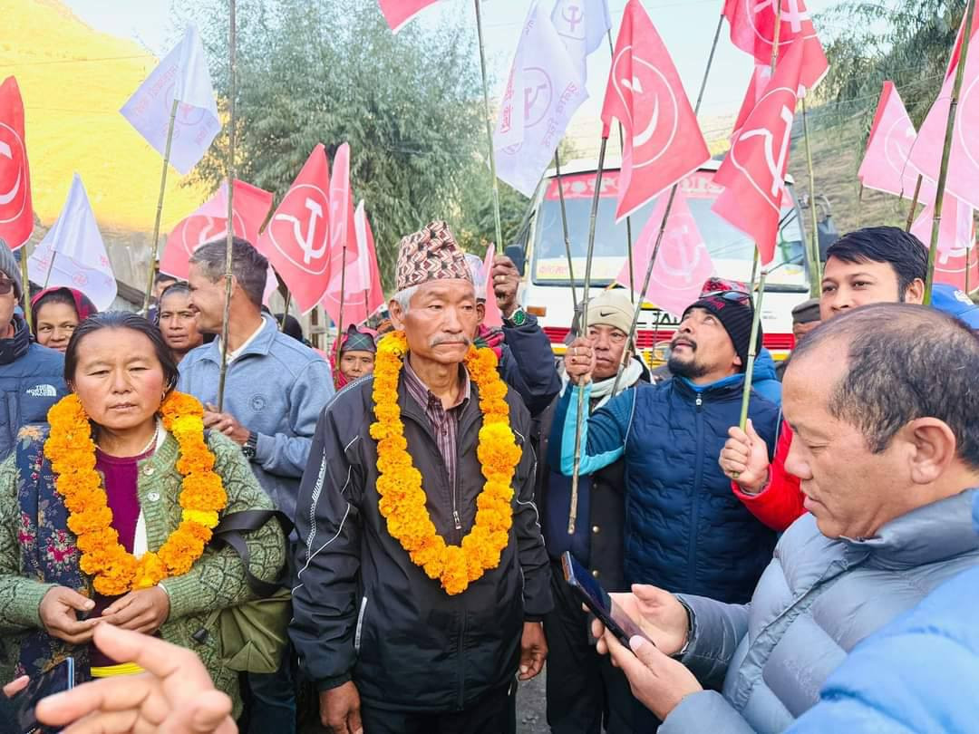 पुथा उत्तरगंगा–२ को वडाध्यक्षमा माओवादी केन्द्रका जगत घर्ती निर्विरोध निर्वाचित